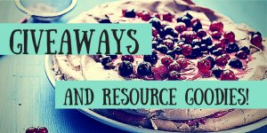 GIVEAWAYS AND RESOURCE GOODIES
